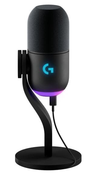 Logitech Yeti GX spilmikrofon sort