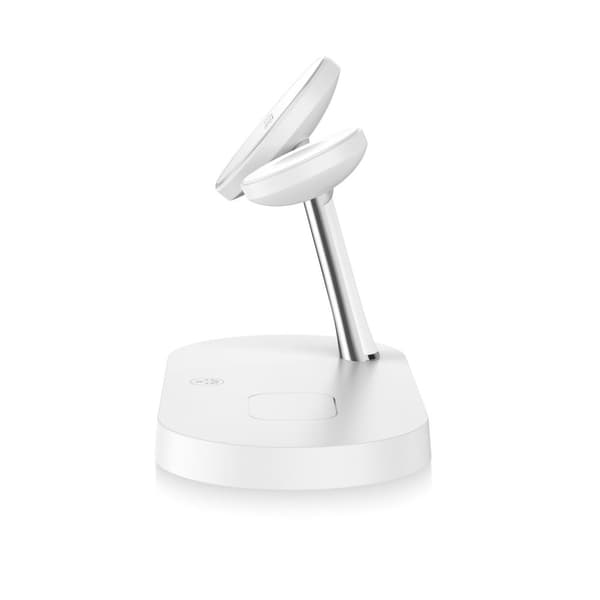 TECH-PROTECT A12 3-i-1 magnetisk Magsafe trådløs oplader hvid