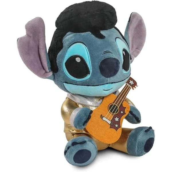 Lilo & Stitch Plysch - Elvis Guldkostym - 25cm