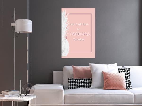Poster - Djur bland stjärnor och regnbågar