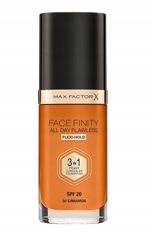 Max Factor Foundation Facefinity 3-i-1 - 92 Cinnamon, 30 ml