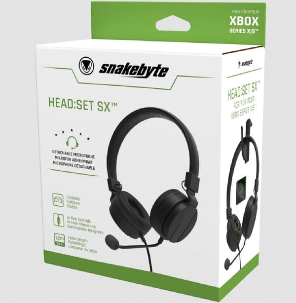 Snakebyte HEAD:SET SX Gaminghörlurar