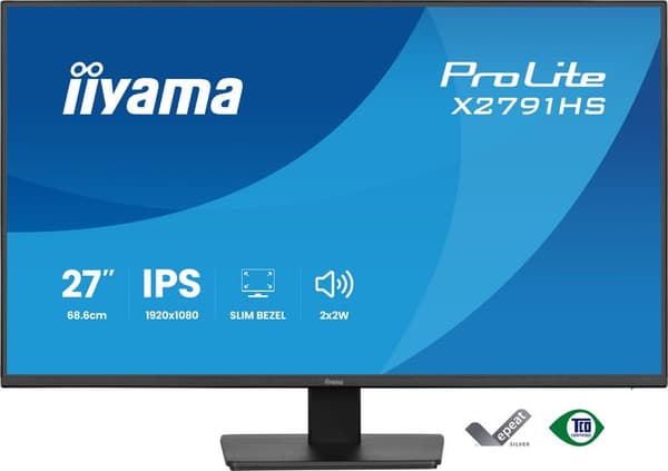 Skærm IIYAMA X2791HS-B1 Sort