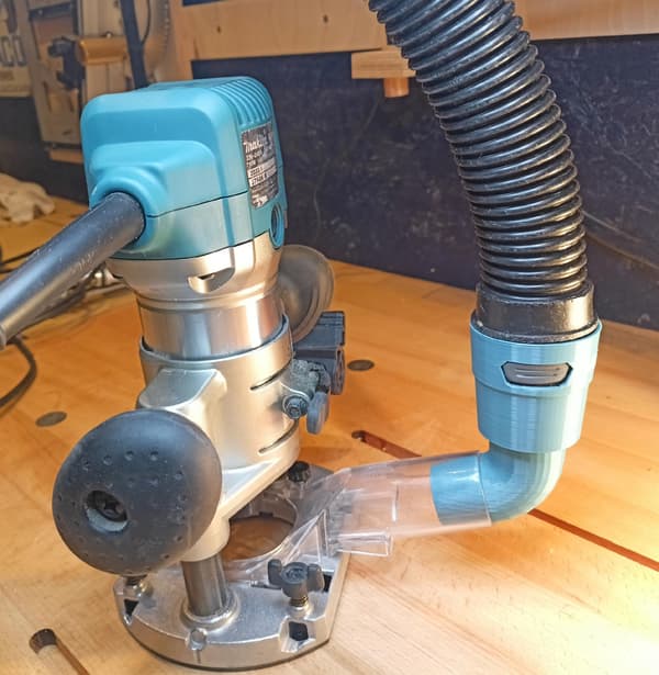 Makita fräsmaskinadapter - KARCHER WD dammsugare
