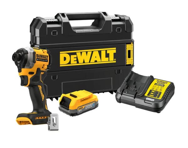 DEWALT SLAGDRIVARE 18V 208Nm 1x1,7Ah POWERSTACK DCF850E1T