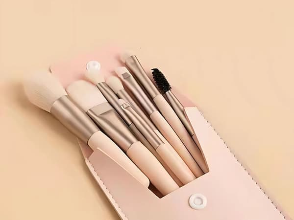 Makeupborstar etui med stängning 500-pack