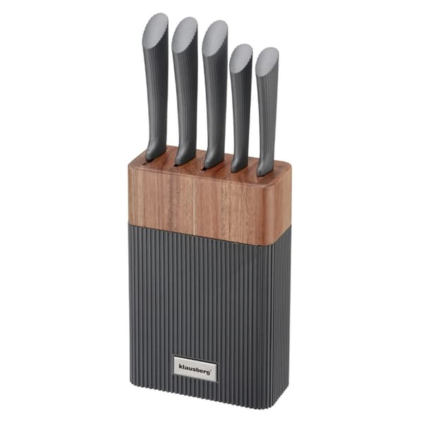 KLAUSBERG KB-7979 KNIVSET I AKACIABLOCKBLOCK
