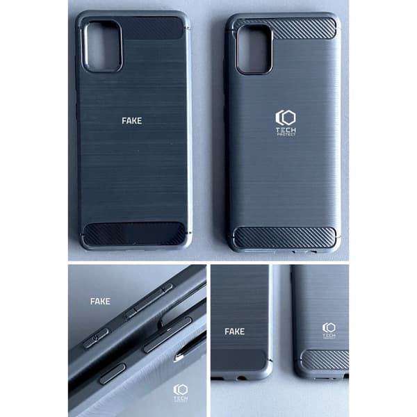 TECH-PRECT TPUCARBON GALAXY XCOVER 7 MUSTA