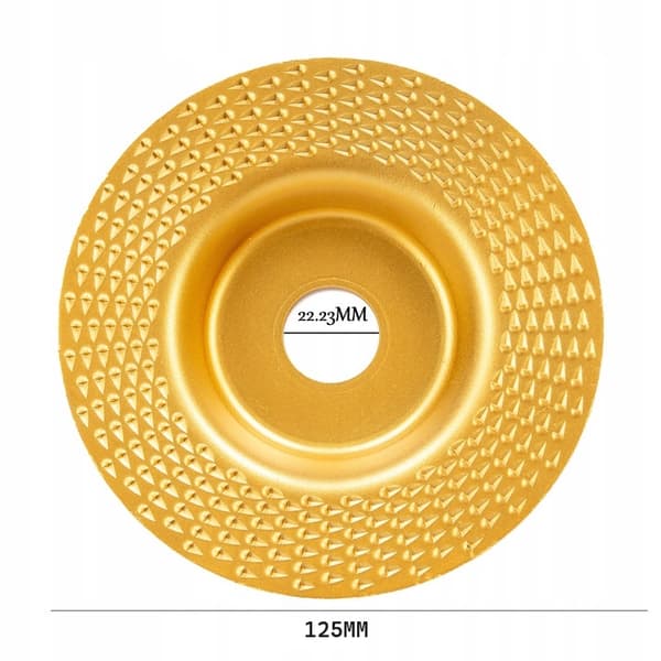TRÄSLIPSKIVA FÖR PLANSLIPMASKINER 125 MM
