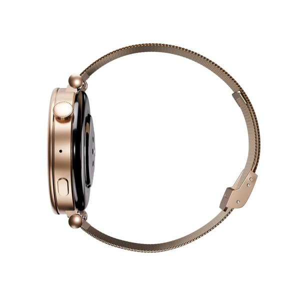 Smartwatch GARETT Rose Mesh Stål Rødt guld