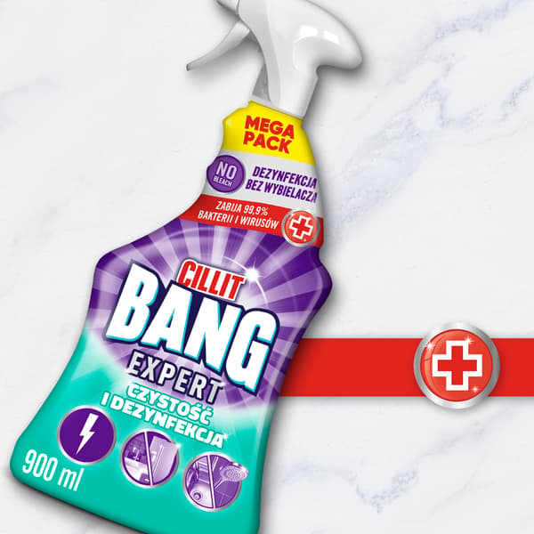 009664 Cillit Bang Rens og Desinficer 900ml 016082