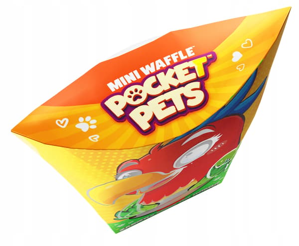 Marioinex Mini Waffle POCKET PETS - PAPEGØJE sæt