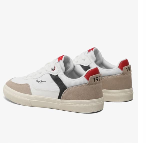 PEPE JEANS HERRSNEAKERS I LÄDER 42 AWE