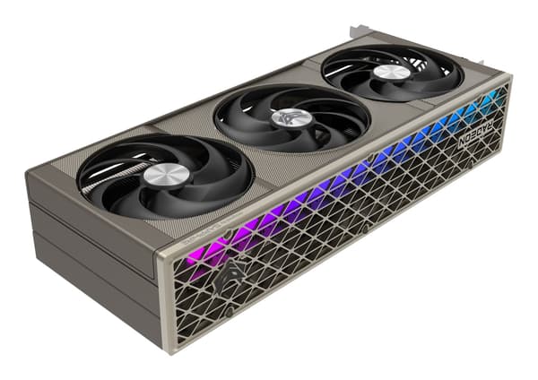 Sapphire Nitro RX 9070 Gaming OC 16GB Grafikkort Grå