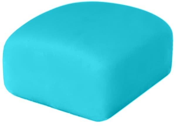 Babyblå plastglasyr 250g 1-pack.