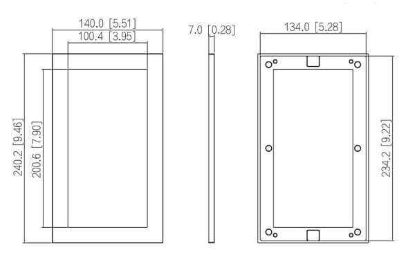 Dahua VTM25P2 monteringspanel