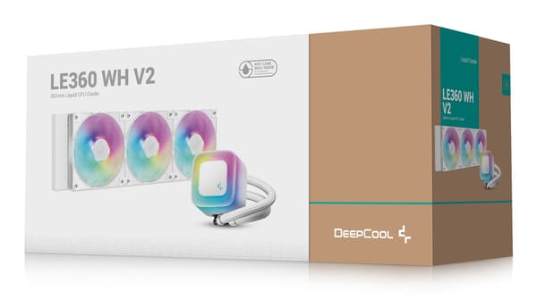 DeepCool LE360 WH V2 -vesijäähdytys