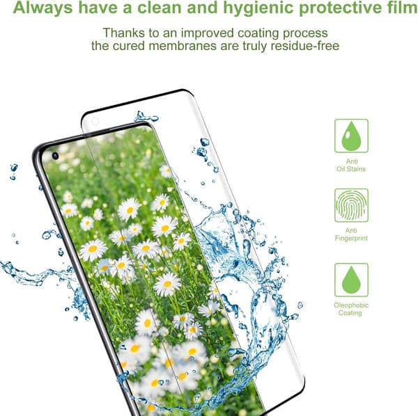 2x 9H HÆRDET GLAS TIL ONEPLUS 9 PRO, AFRUNDEDE SIDER, SORT RAMME