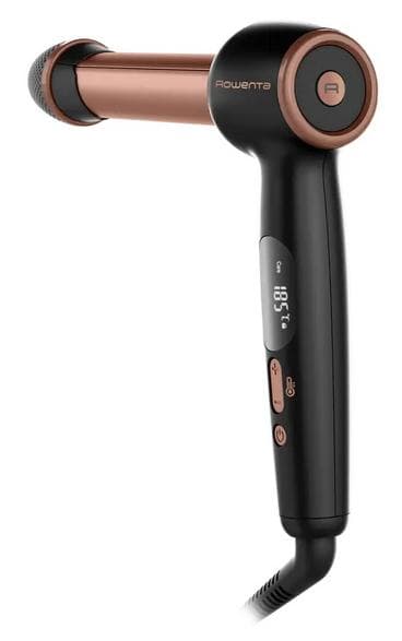 ROWENTA Twist Curl CF4620 Sort og pink hårkrøllejern