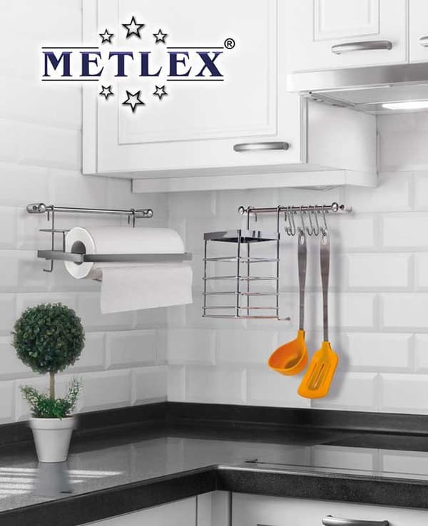 METLEX MX-4540 10-DELAT KÖKSRECK, silver
