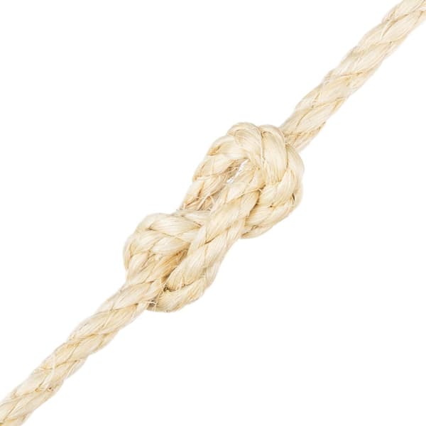 vidaXL-rep, 100 % sisal, 8 mm, 25 m