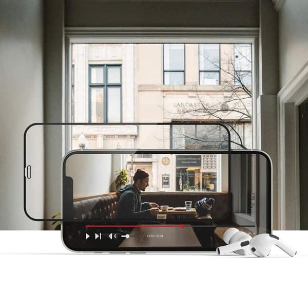 HOFI GLASS PRO+ HÆRDET GLAS TIL IPHONE 13 PRO MAX SORT