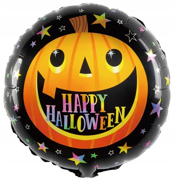 Kurpitsa Happy Halloween -folioilmapallo 45 cm
