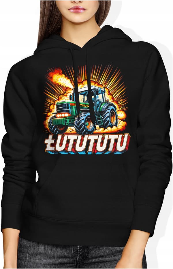 Traktor sweatshirt til landmand traktor gaveidé