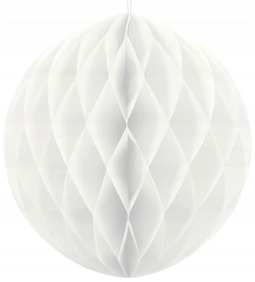 Papperispallo valkoinen 40 cm, 1 kpl