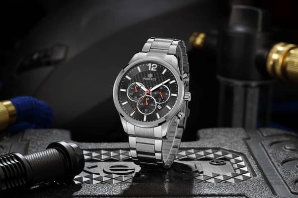 Sølv elegant herrearmbånd stor massiv Perfect CH01M