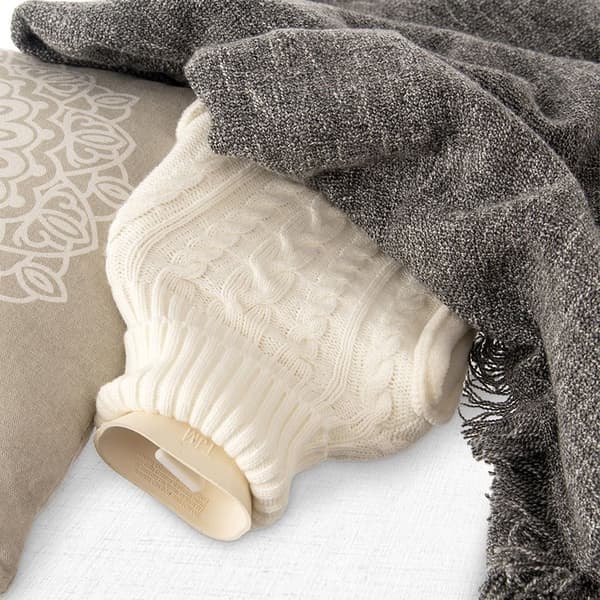 Lämpöpullo kuomussa beige 1,6 l