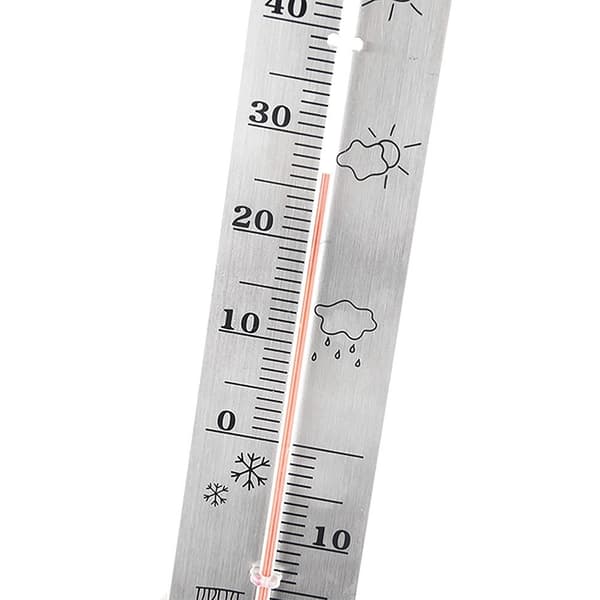 Universaali ruostumaton terästermometri 28 cm