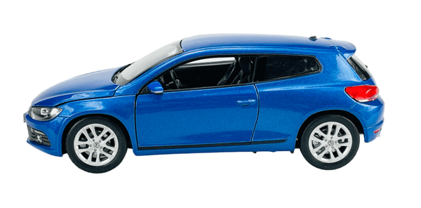 WELLY VW VOLKSWAGEN SCIROCCO BLÅ 1:24 24007