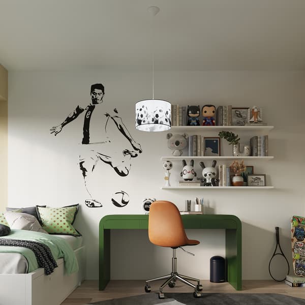 HÄNGLAMPA BOLL 1 E27 VIT SOLLUX SL.1426