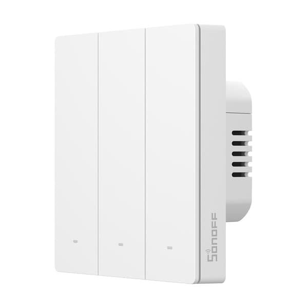 Smart touch-väggströmbrytare Sonoff ZBM5-3C-86W (3-kanals) Zigbee
