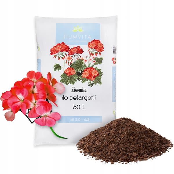 Jord TIL GERANIUM SURFINIA 50L til altanblomster og prydplanter