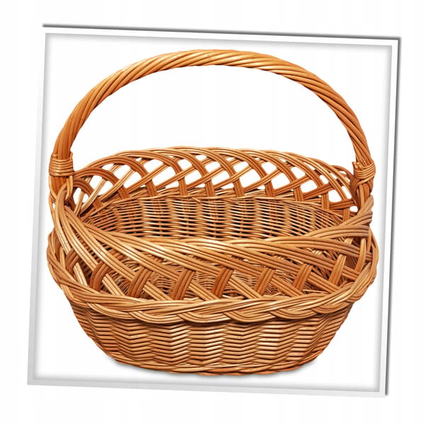 Vickerkorg shopping picknick svamp spets eko