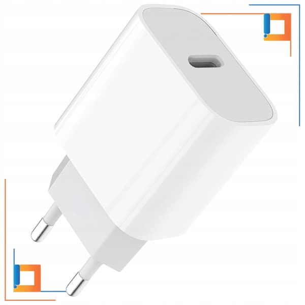 SNABBLADDARE KUB USB-C 20W USB TYP C + LIGHTNING-KABEL FÖR IPHONE 2M