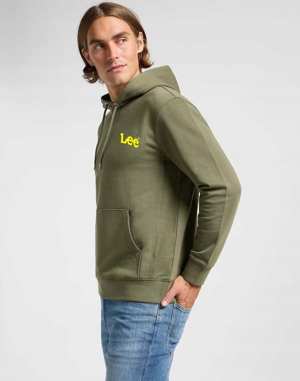 LEE GRAFISK HÆTTETRØJE 112365109 M