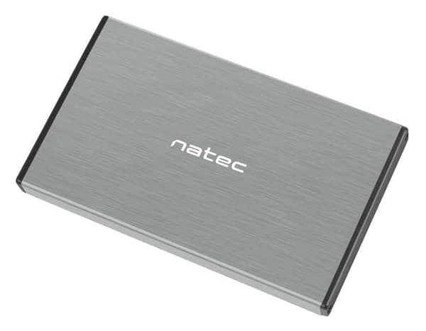 NATEC Rhino Go Gray extern hårddiskkabinett NKZ-1281