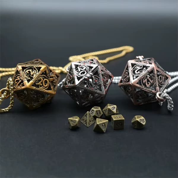 RPG-noppa Predator in the Undergrowth Liquid Dice D20 -noppa 3,5 cm