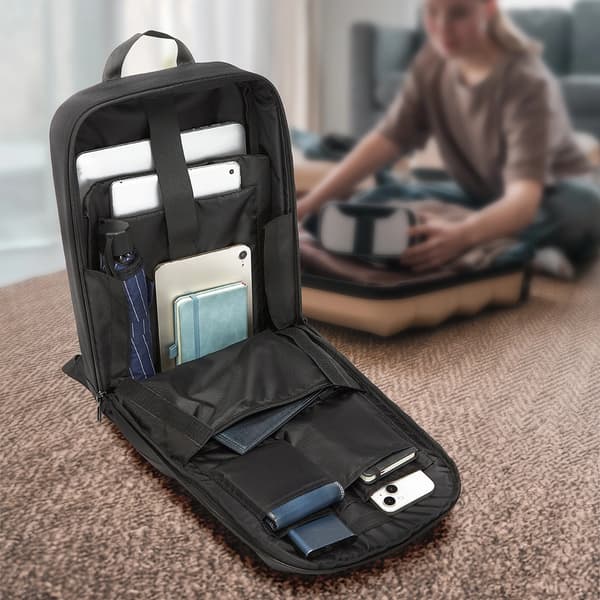 Wozinsky Premium Vandtæt Laptop Rygsæk - Sort