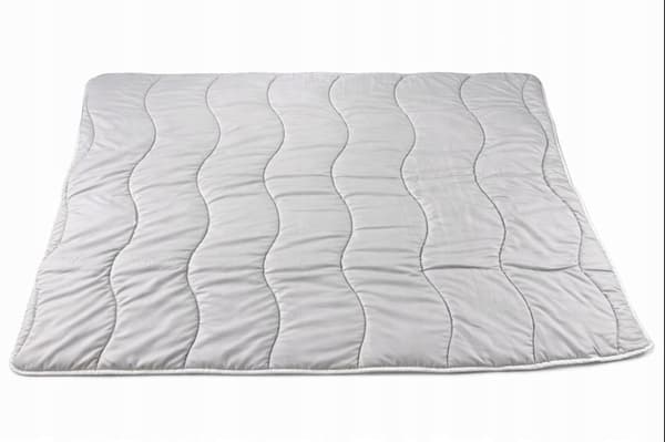 Dyne 160x200 cm Varm helår Gråvit + 2 kuddar 50x60