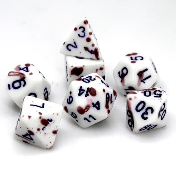 Old Wounds RPG -noppasarja, 7 noppaa