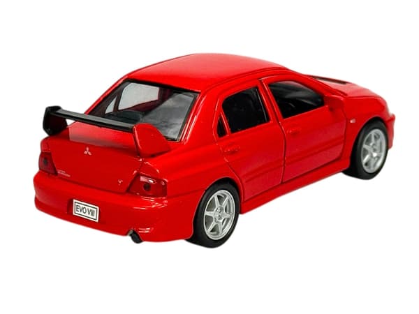 WELLY MITSUBISHI LANCER EVOLUTION VIII PUNAINEN 1:34 42338
