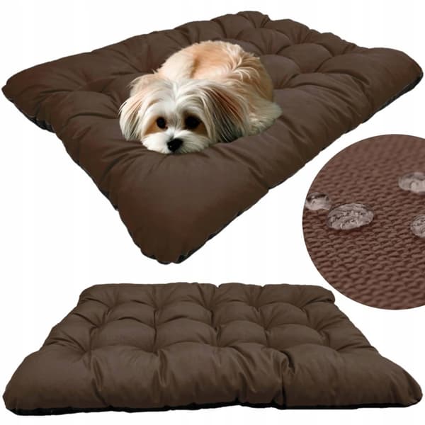 Hundkudde PRESTIGE 120x80 cm vattentät brun
