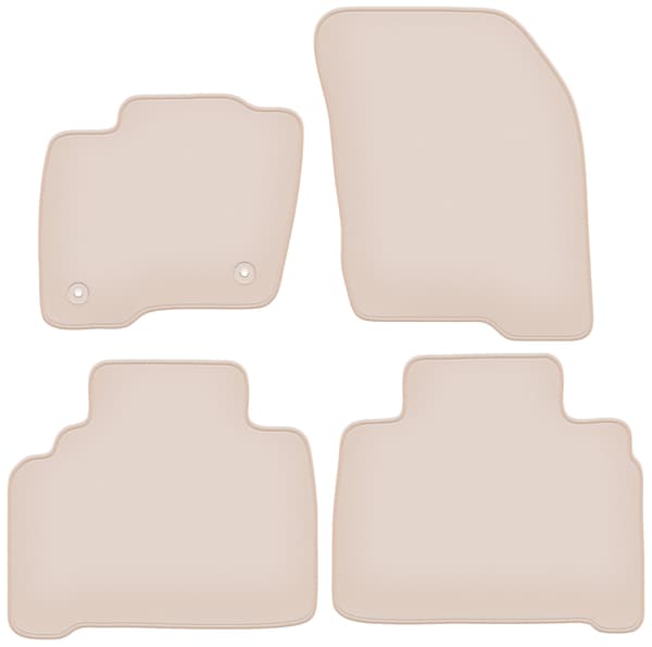 bilmattor PREMIUM beige för: Ford Edge MK2 SUV 2014-