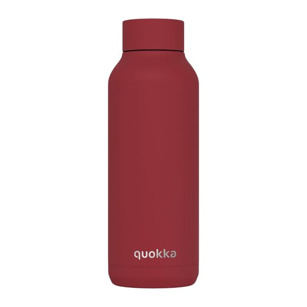 Quokka Solid - Termosflaska i rostfritt stål 510 ml (Eldstensröd)