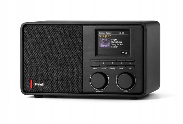 Pinell Supersound 201W Nät- och batteriradio DAB+, FM, WiFi