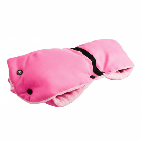 Handmuff, isolerad vinterhandske, fleece, universal, för barnvagn